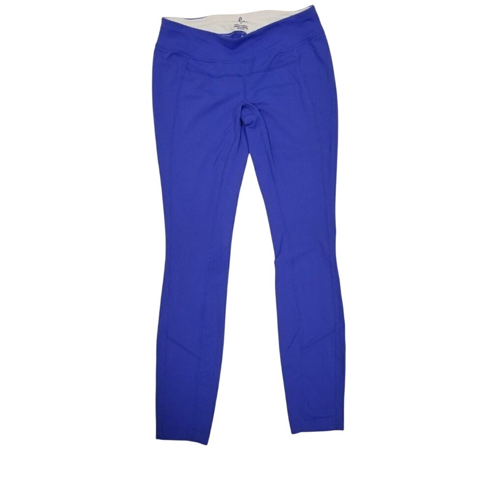 Prana Breathe Womens‎ Small Purple Athletic Slim Fit Leggings Yoga Pants Workout